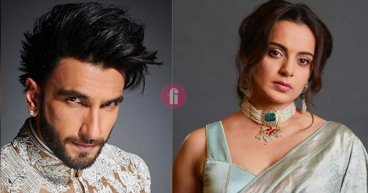 Kangana Ranaut is the target of Ranveer Singh's criticism when he claims that actors often take credit for improvised dialogue.
